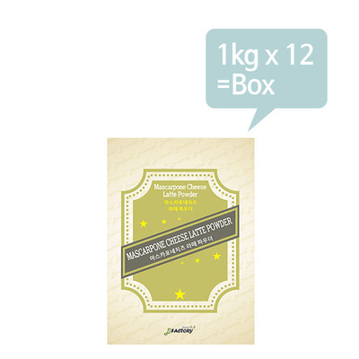 마스카포네치즈 라떼 /1kg x 12/box