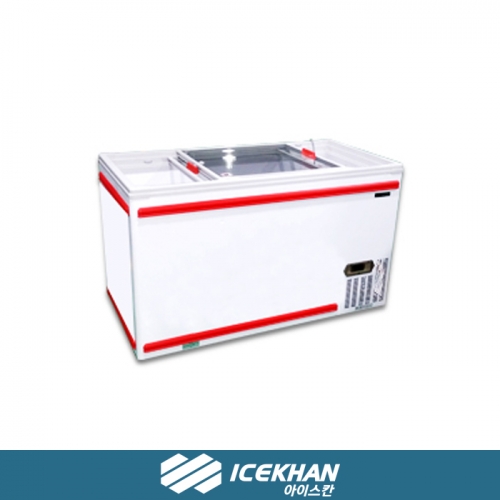 [아이스칸] 아이스트로/ICETRO  유리문 평대 스토커 IFS-370 아이스크림냉동고 냉동식품냉동평대