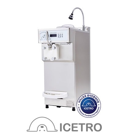 [아이스트로]소프트아이스크림기계 1구 대용량 자동살균 탁상형 ISI-271THN