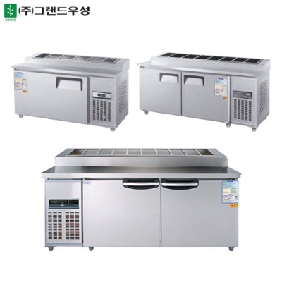 [그랜드우성] 일반형 김밥테이블냉장고 업소용 반찬냉장고