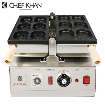 [CHEFKHAN] [쉐프칸] 계란빵기계 전기식 1구 6P CFK-3106